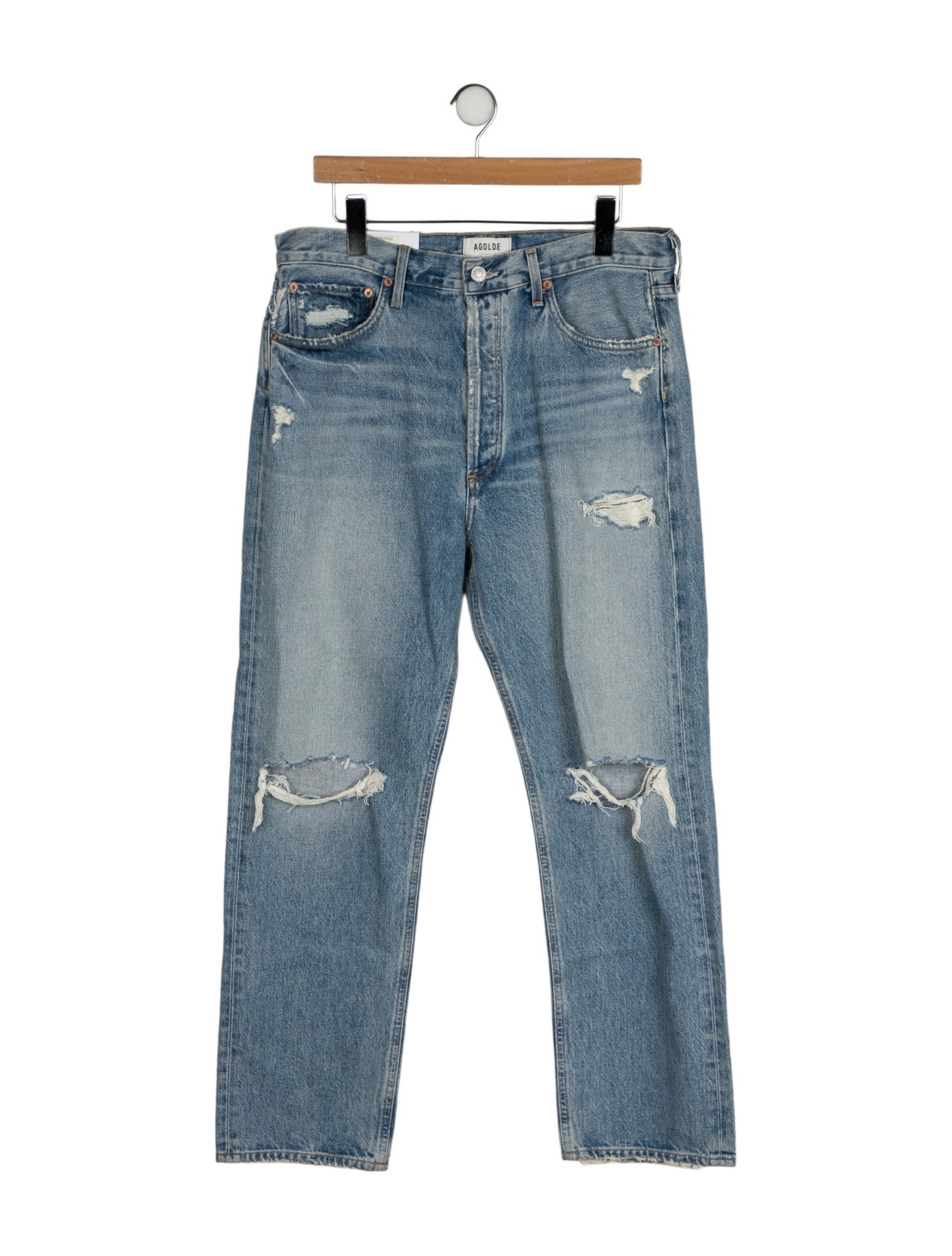 AGOLDE High-Rise Straight Leg Jeans w/ Tags