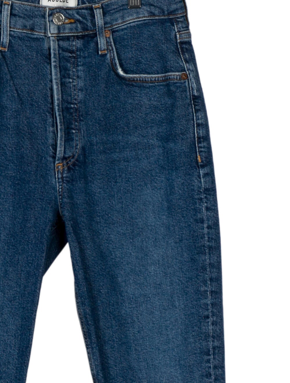 AGOLDE High-Rise Straight Leg Jeans