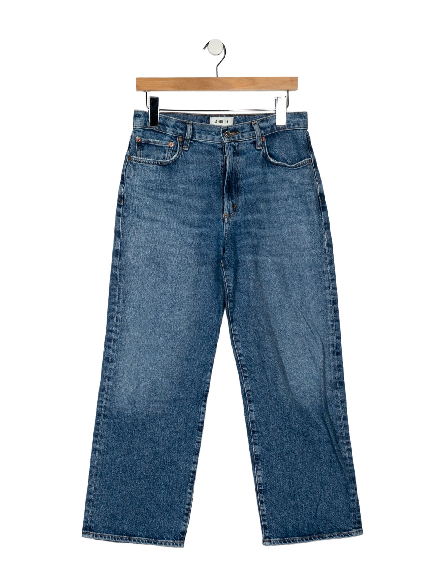 AGOLDE High-Rise Wide Leg Jeans