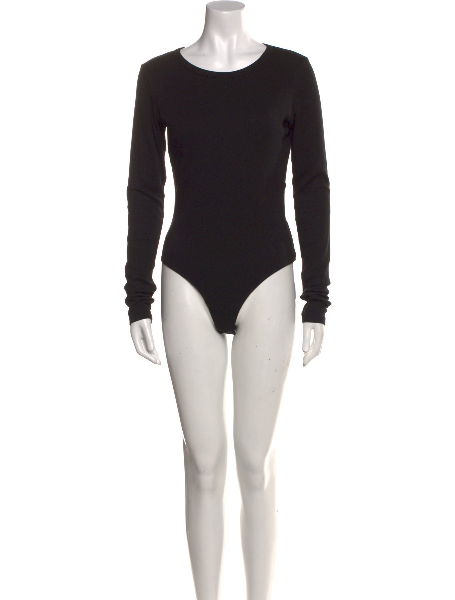 AGOLDE Scoop Neck Long Sleeve Bodysuit