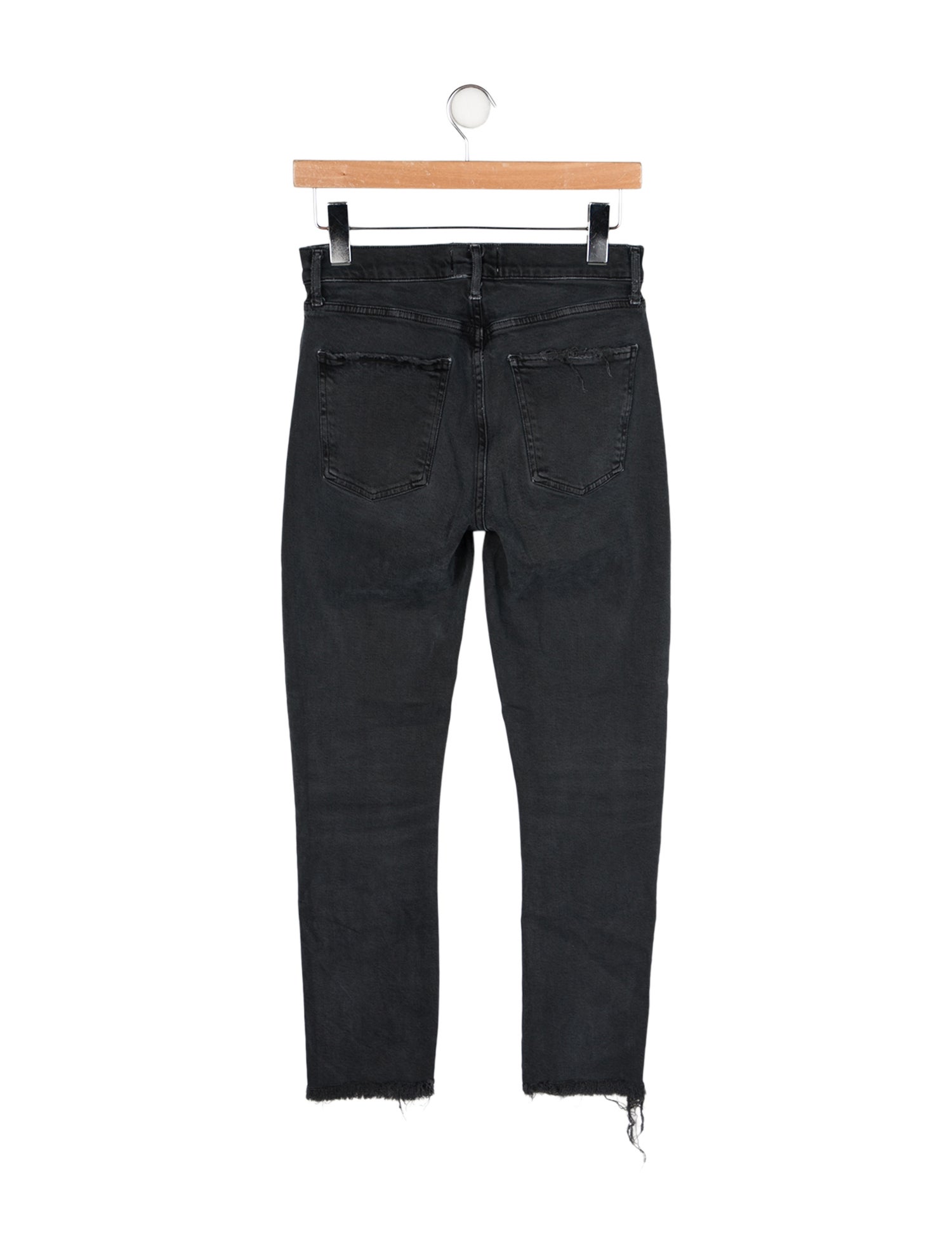 AGOLDE Mid-Rise Skinny Leg Jeans