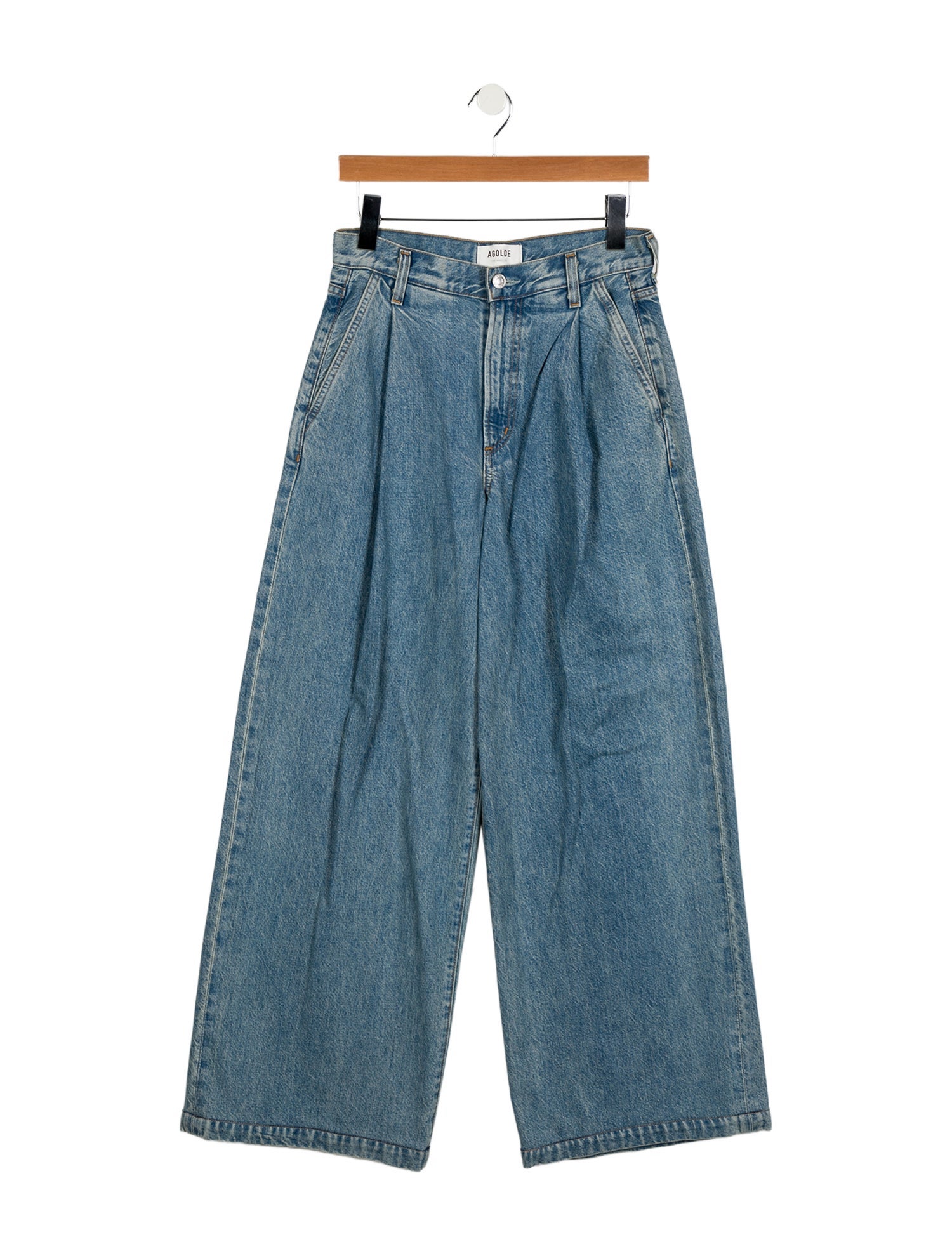 AGOLDE High-Rise Wide Leg Jeans