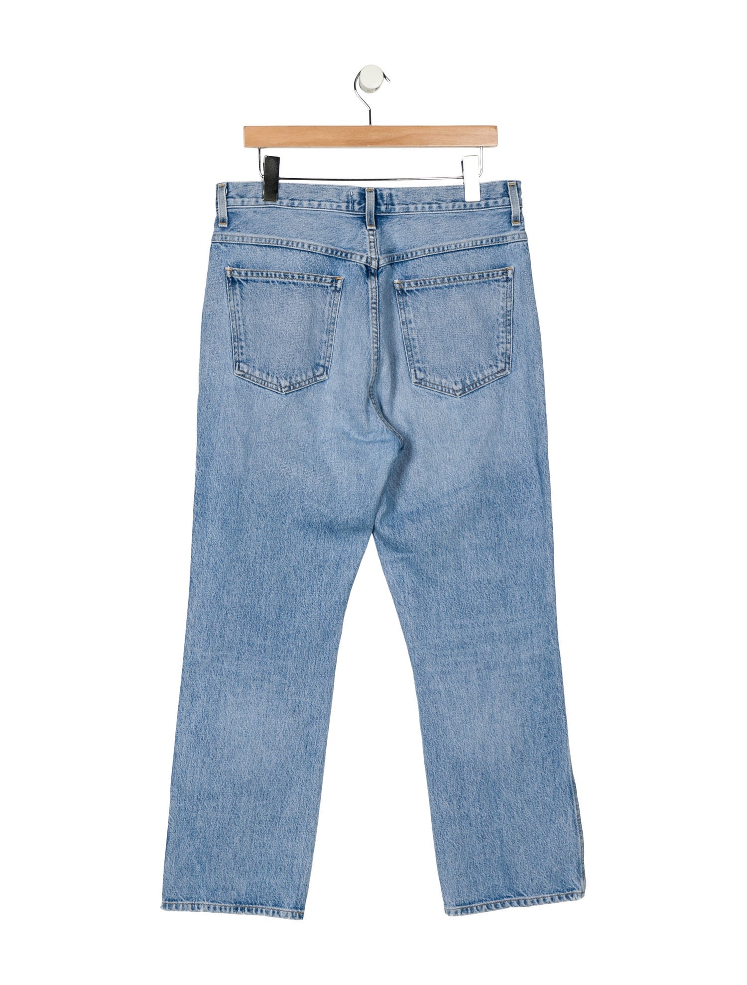 AGOLDE High-Rise Straight Leg Jeans