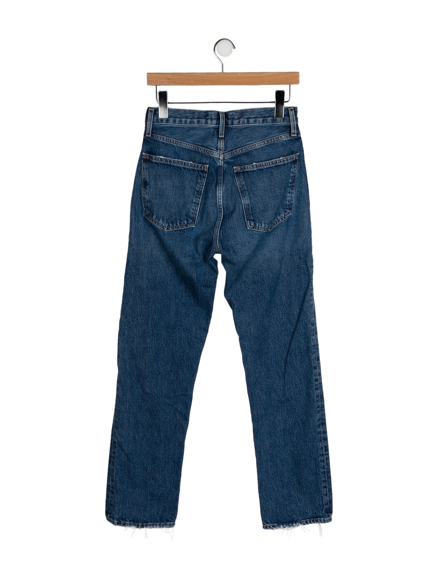 AGOLDE High-Rise Straight Leg Jeans