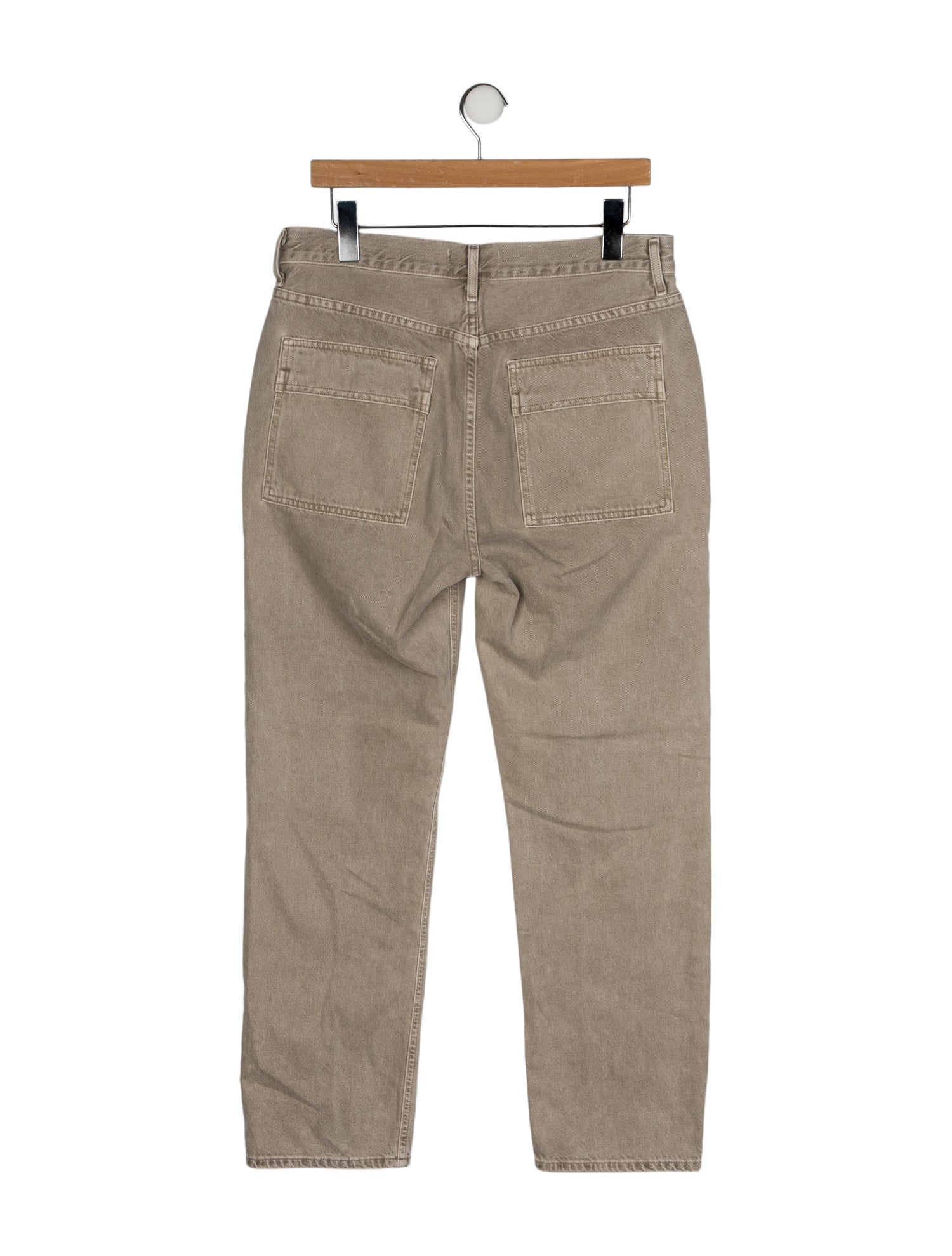 AGOLDE High-Rise Straight Leg Jeans