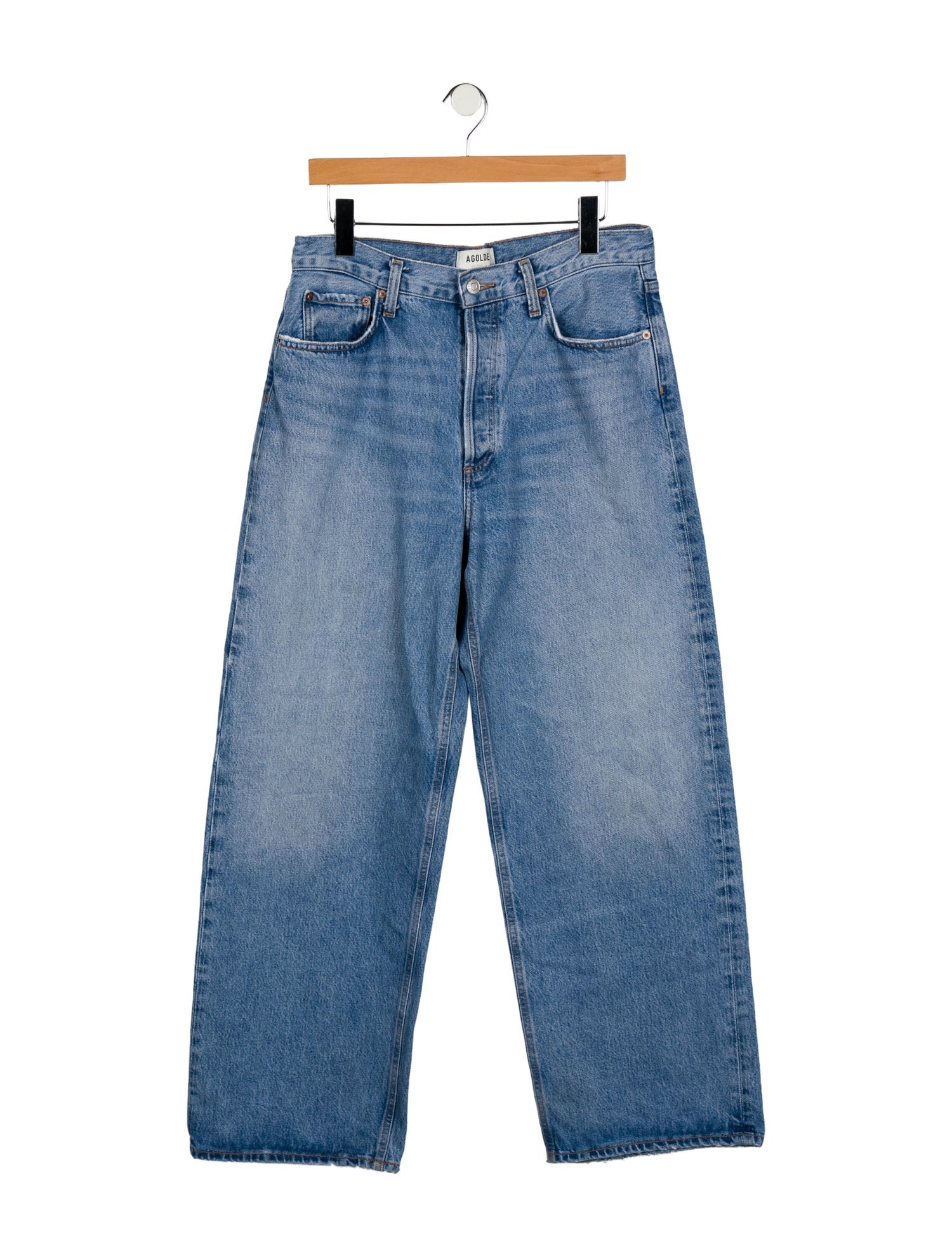 AGOLDE High-Rise Wide Leg Jeans