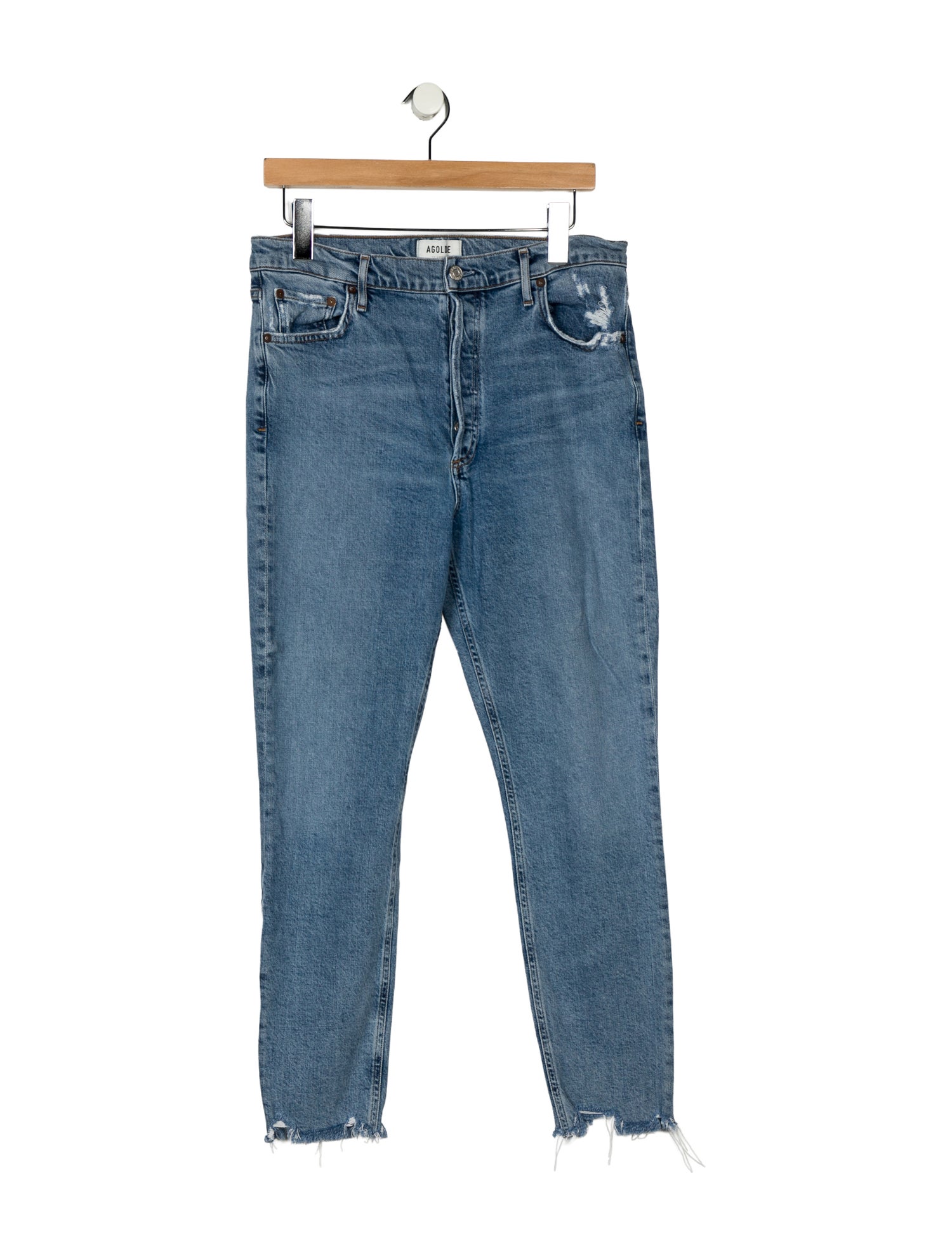 AGOLDE High-Rise Skinny Leg Jeans