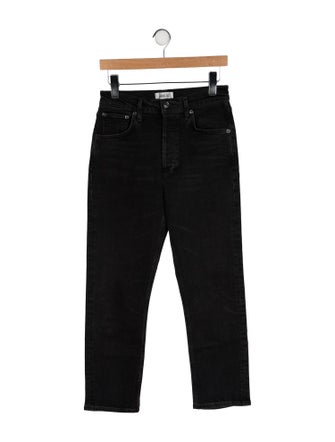 AGOLDE High-Rise Straight Leg Jeans