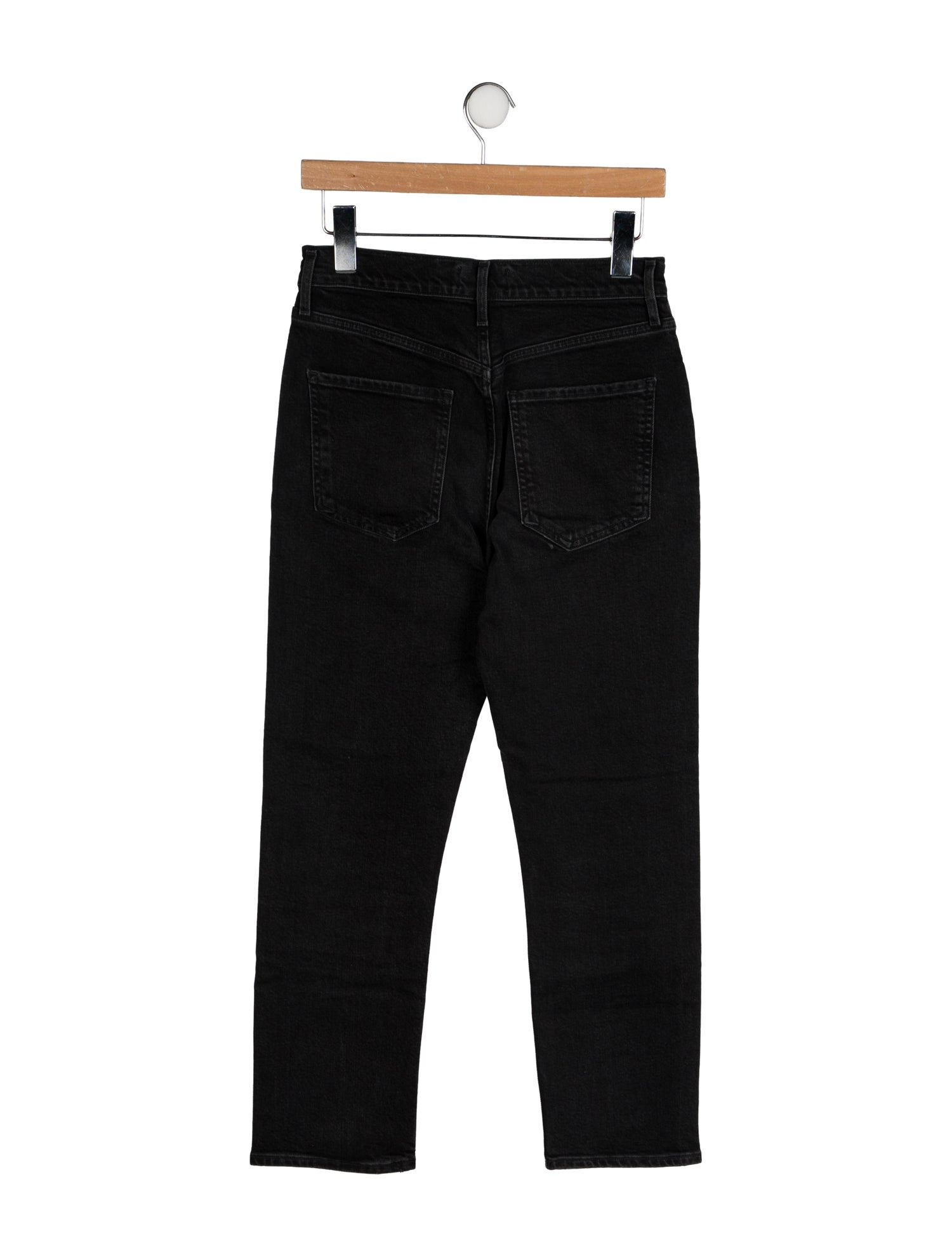 AGOLDE High-Rise Straight Leg Jeans