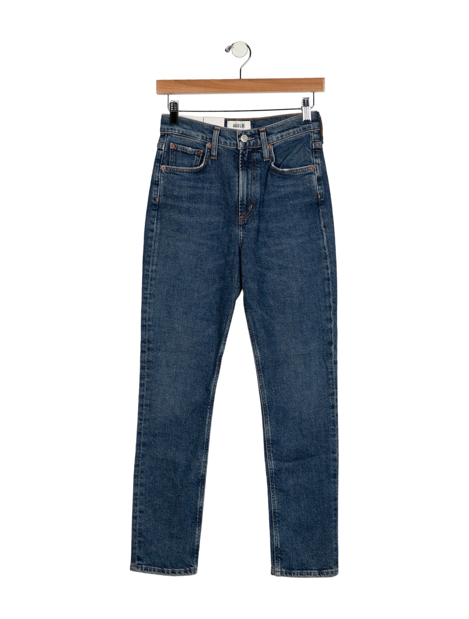 AGOLDE Mid-Rise Straight Leg Jeans w/ Tags