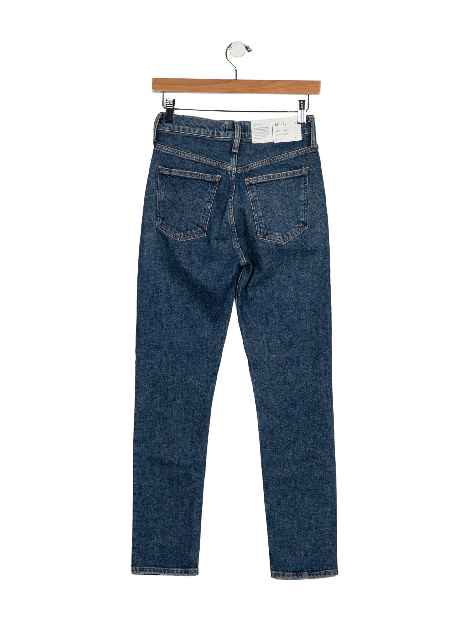 AGOLDE Mid-Rise Straight Leg Jeans w/ Tags