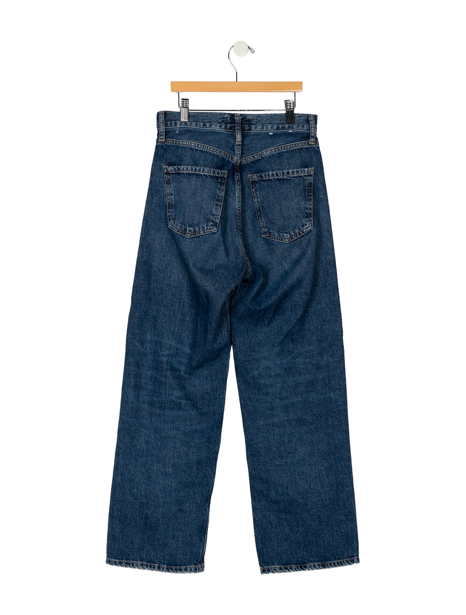 AGOLDE High-Rise Straight Leg Jeans