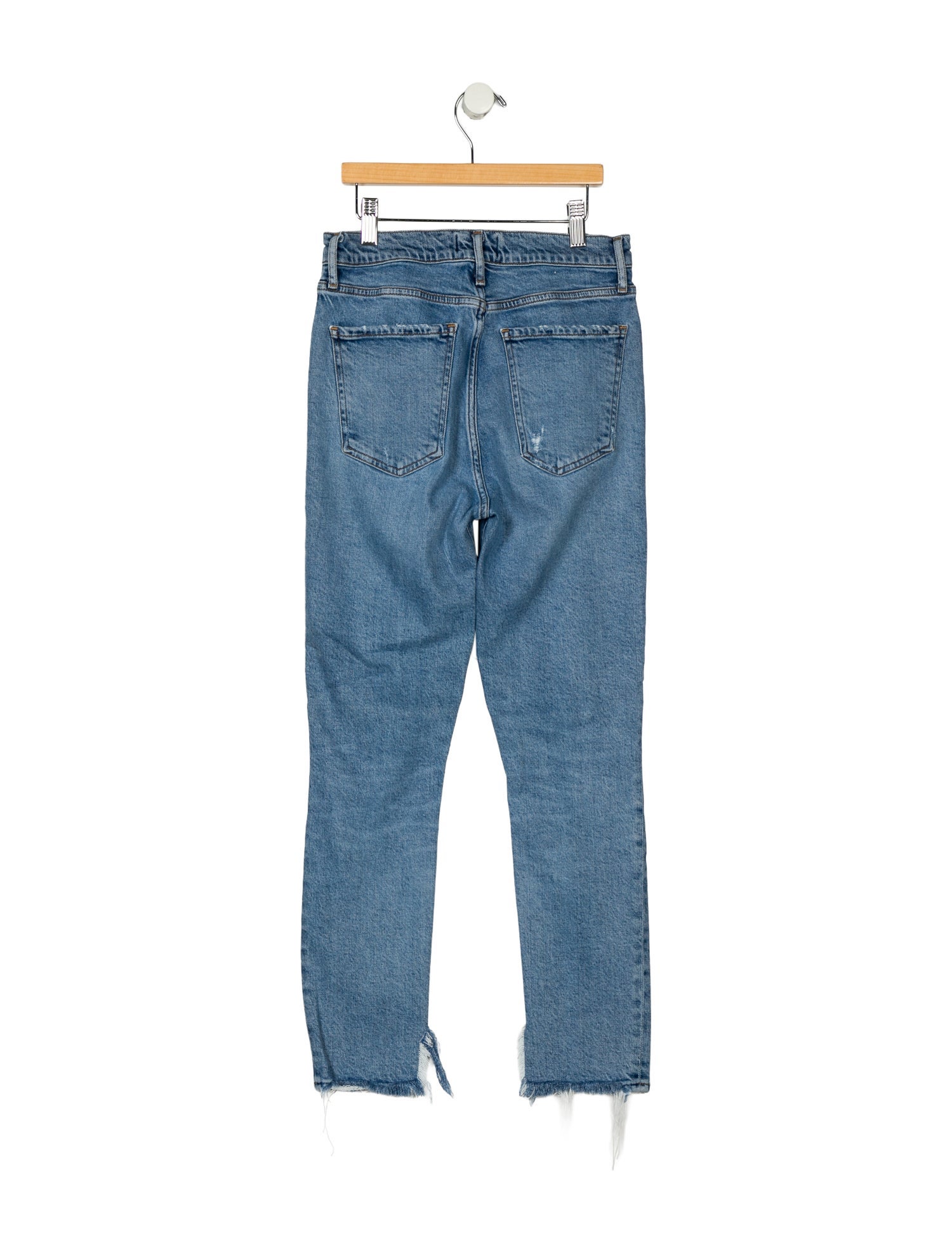 AGOLDE High-Rise Skinny Leg Jeans