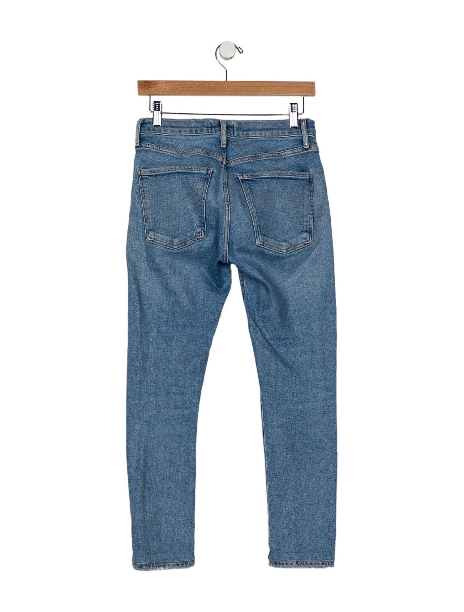 AGOLDE Mid-Rise Skinny Leg Jeans