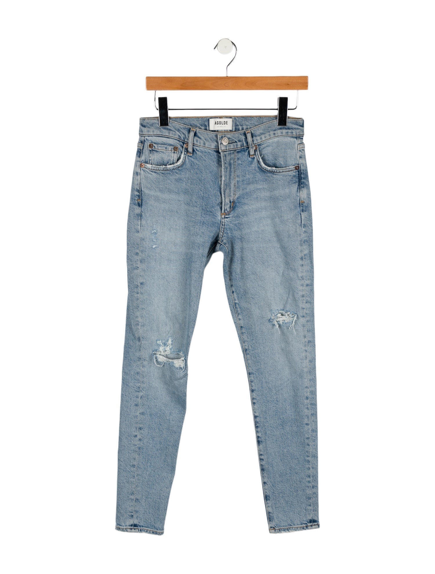 AGOLDE Mid-Rise Skinny Leg Jeans w/ Tags