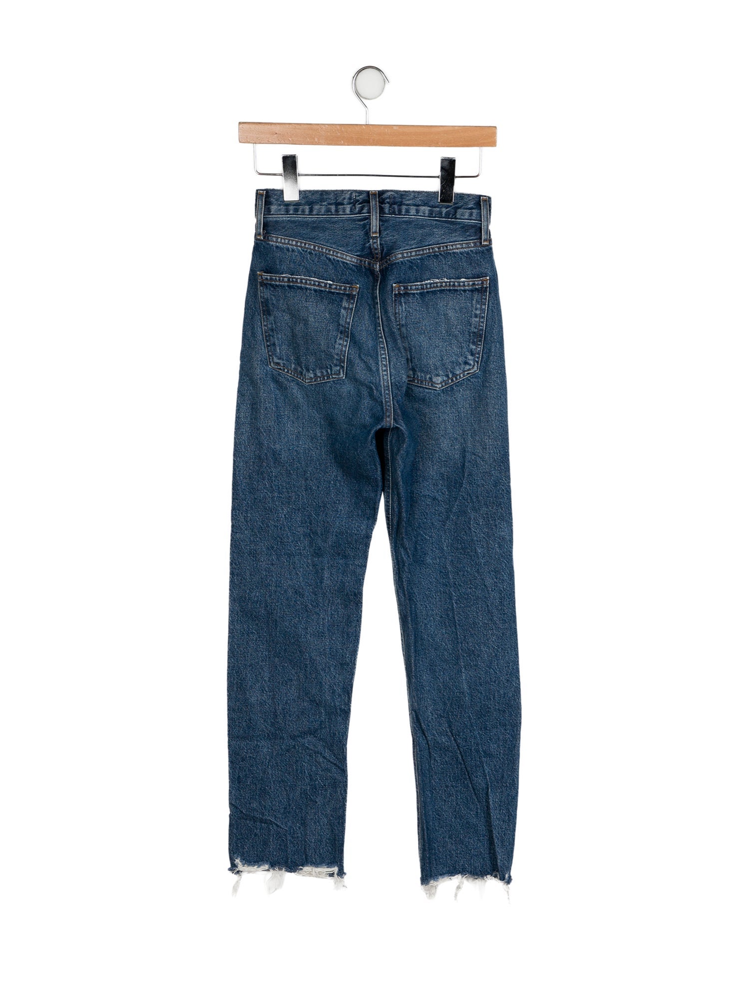 AGOLDE High-Rise Straight Leg Jeans