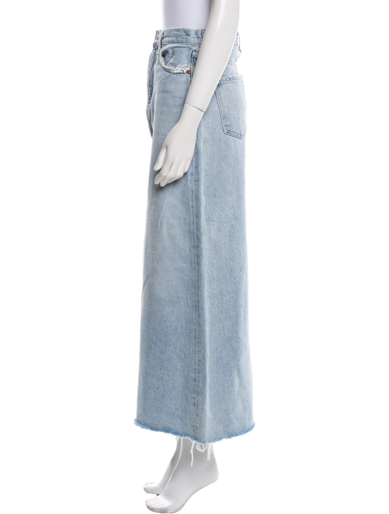 AGOLDE Midi Length Skirt