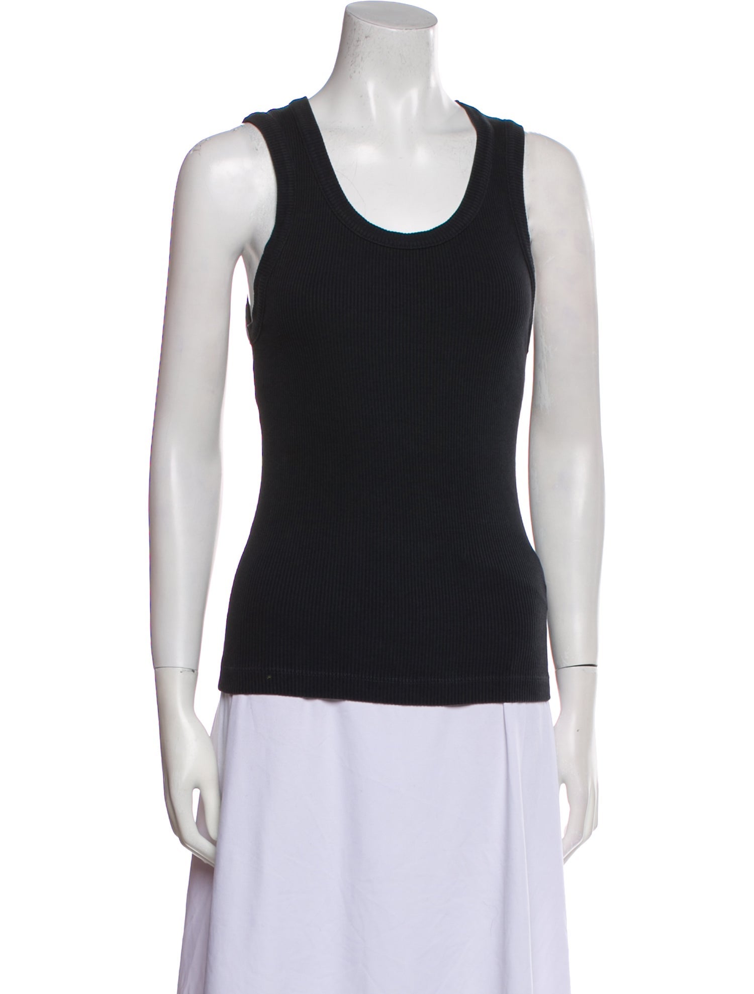 AGOLDE Scoop Neck Sleeveless Top