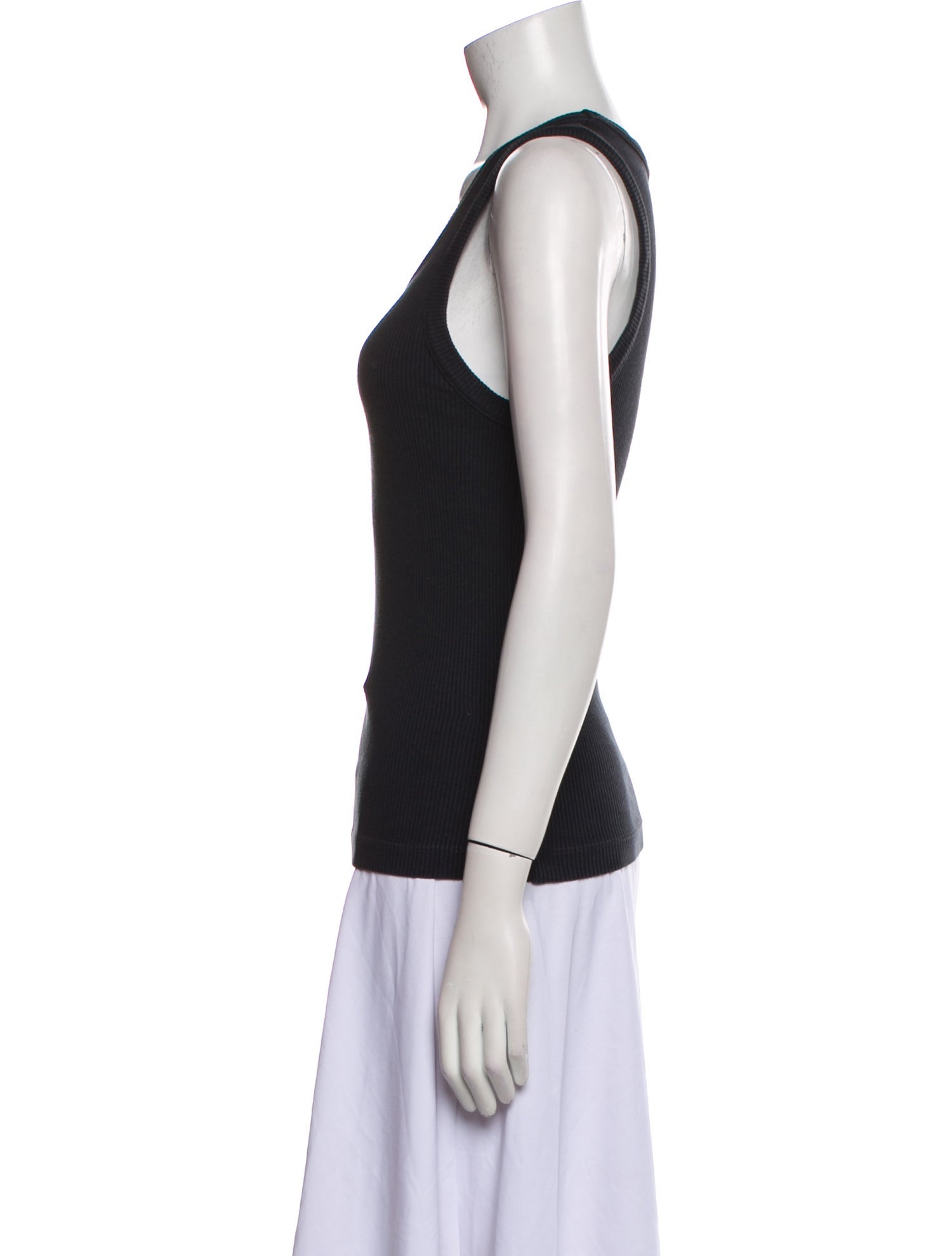 AGOLDE Scoop Neck Sleeveless Top