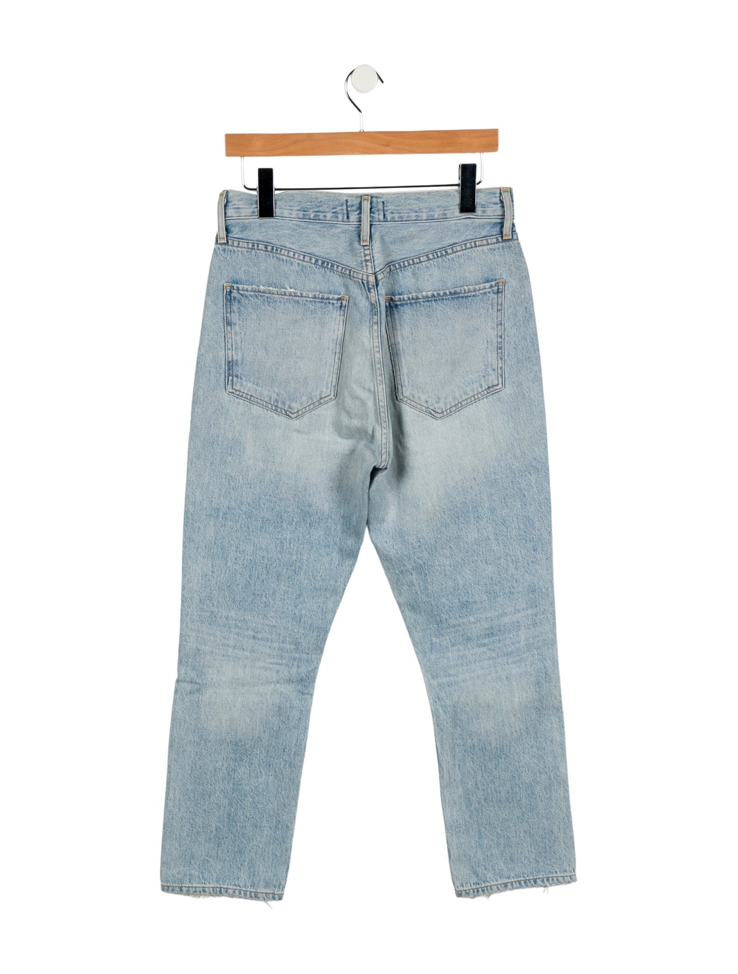 AGOLDE High-Rise Straight Leg Jeans