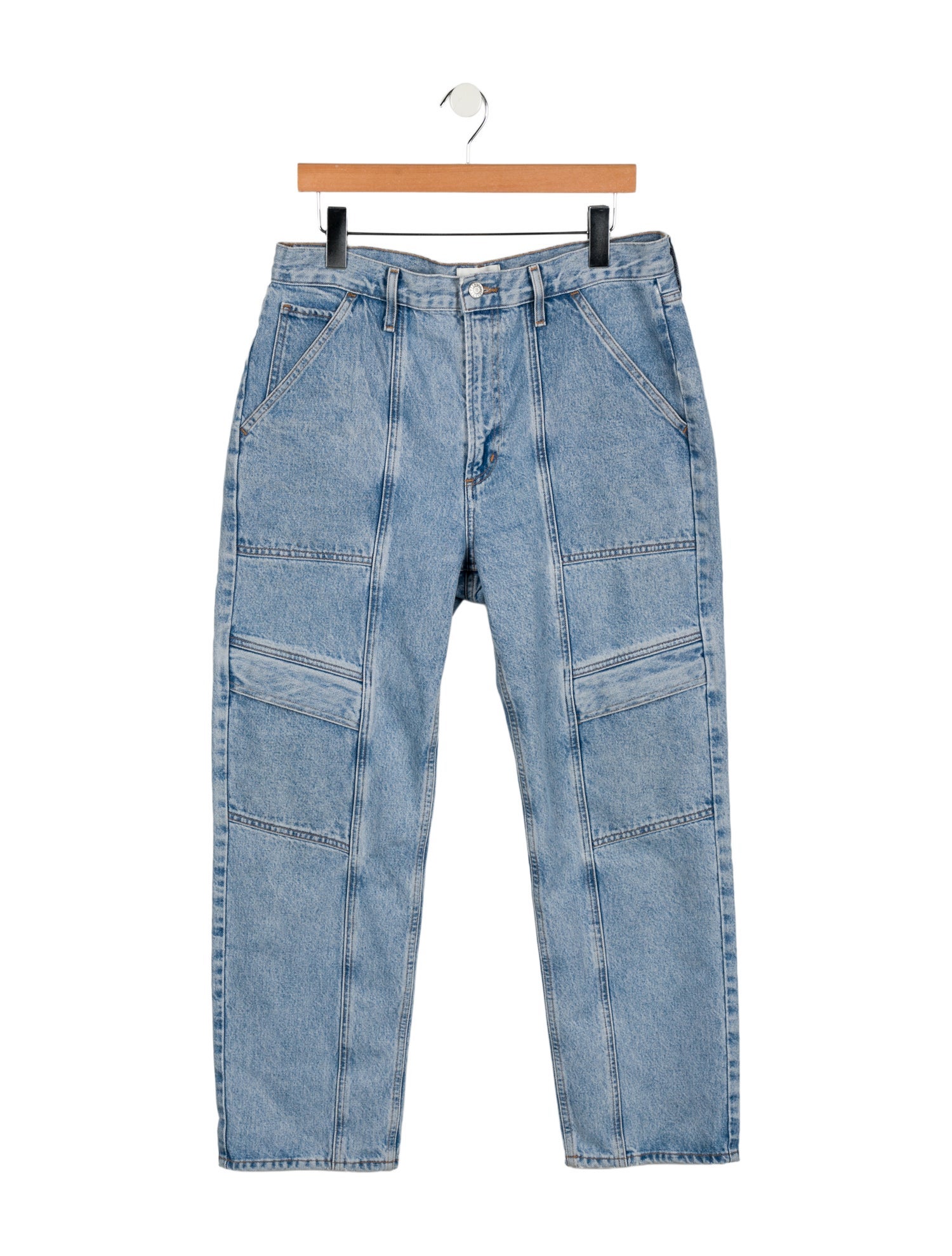 AGOLDE High-Rise Straight Leg Jeans