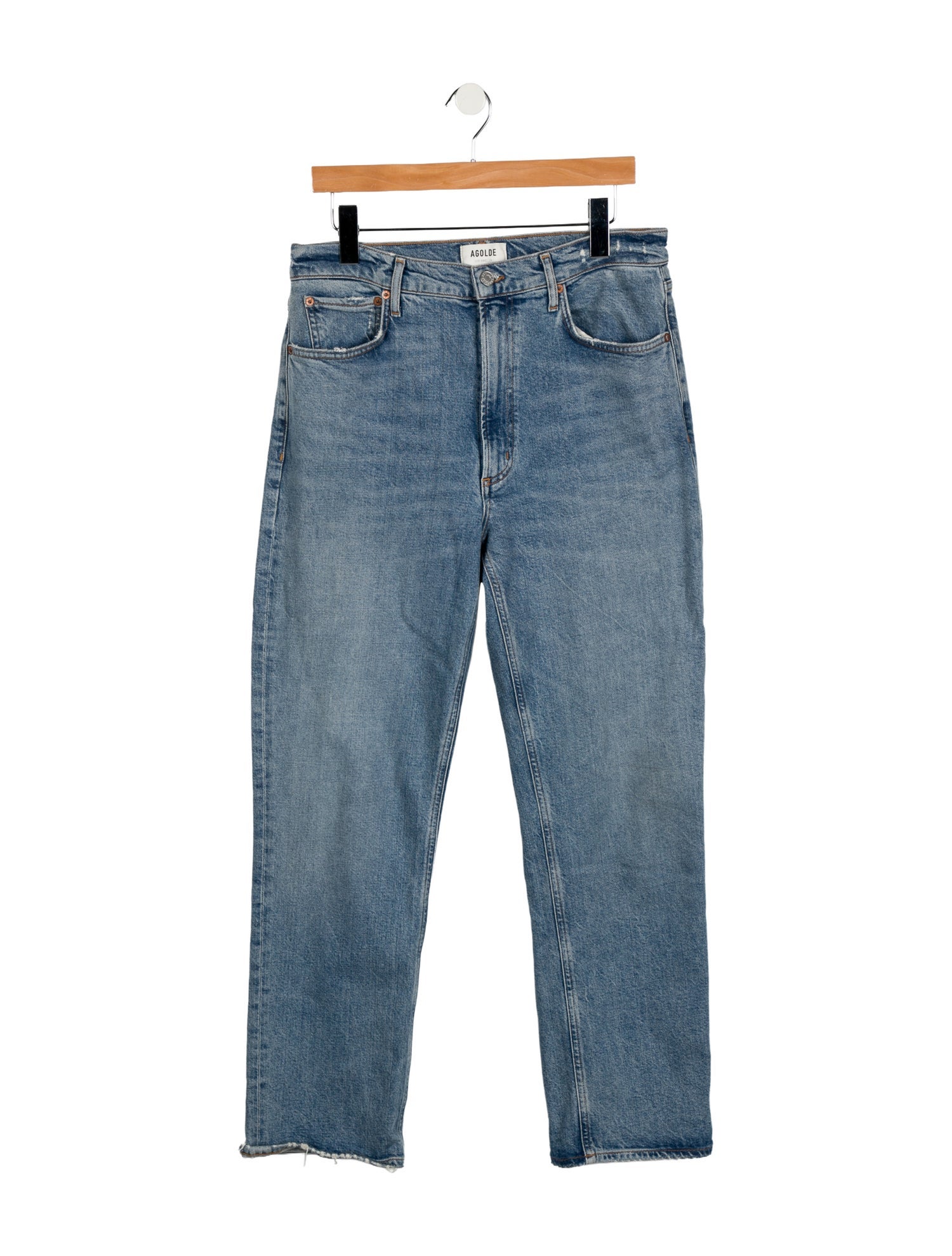 AGOLDE High-Rise Wide Leg Jeans
