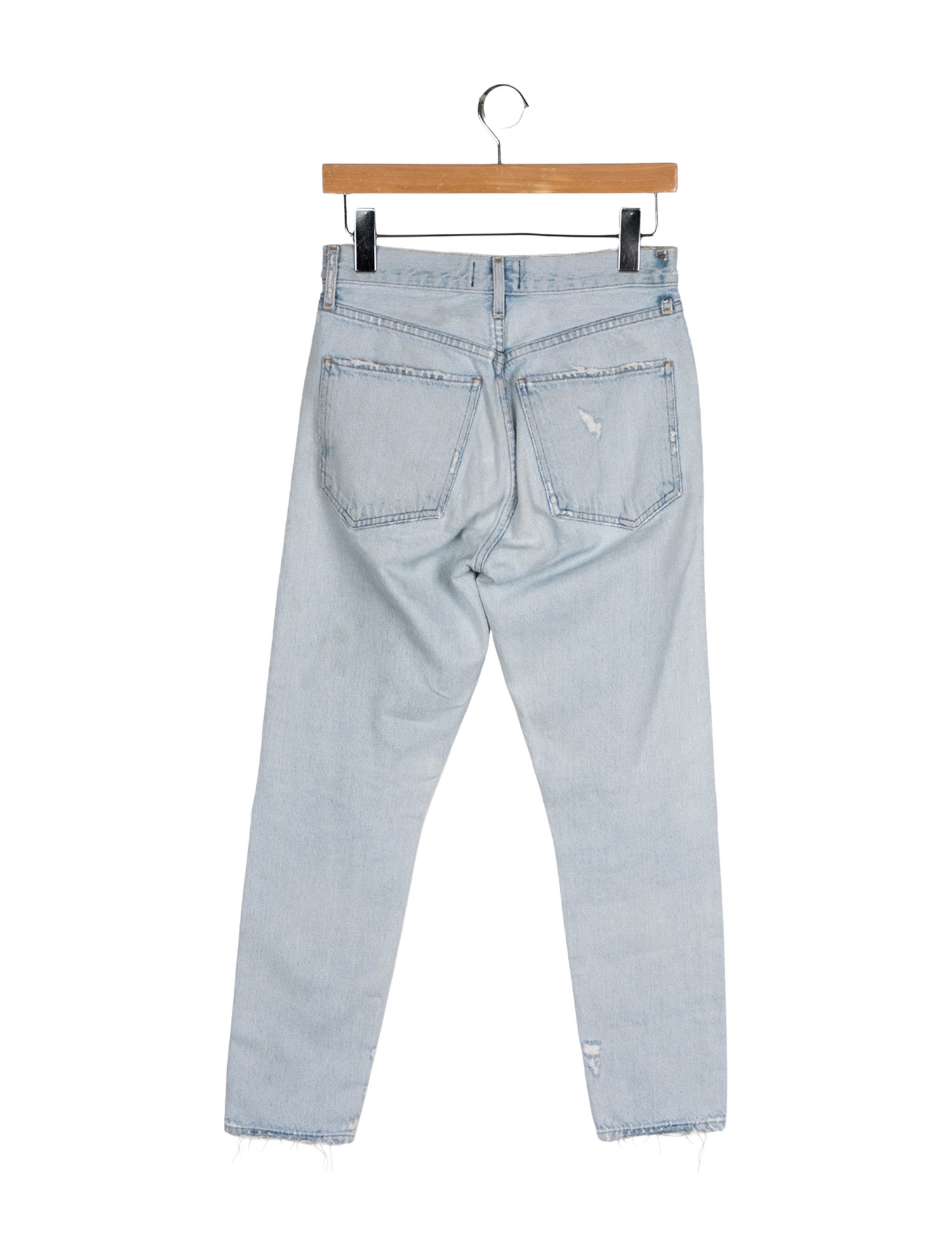 AGOLDE Mid-Rise Skinny Leg Jeans