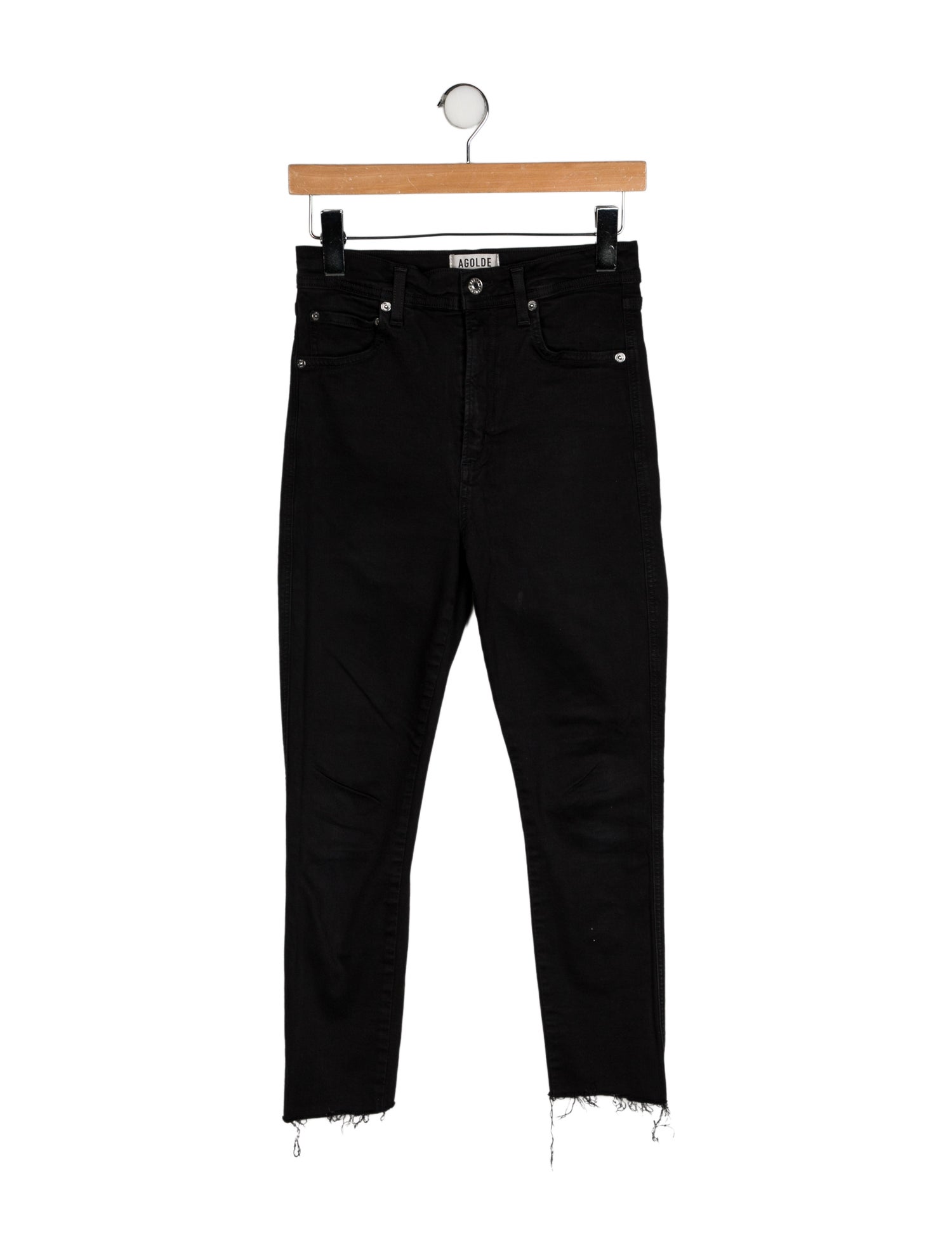 AGOLDE Mid-Rise Skinny Leg Jeans