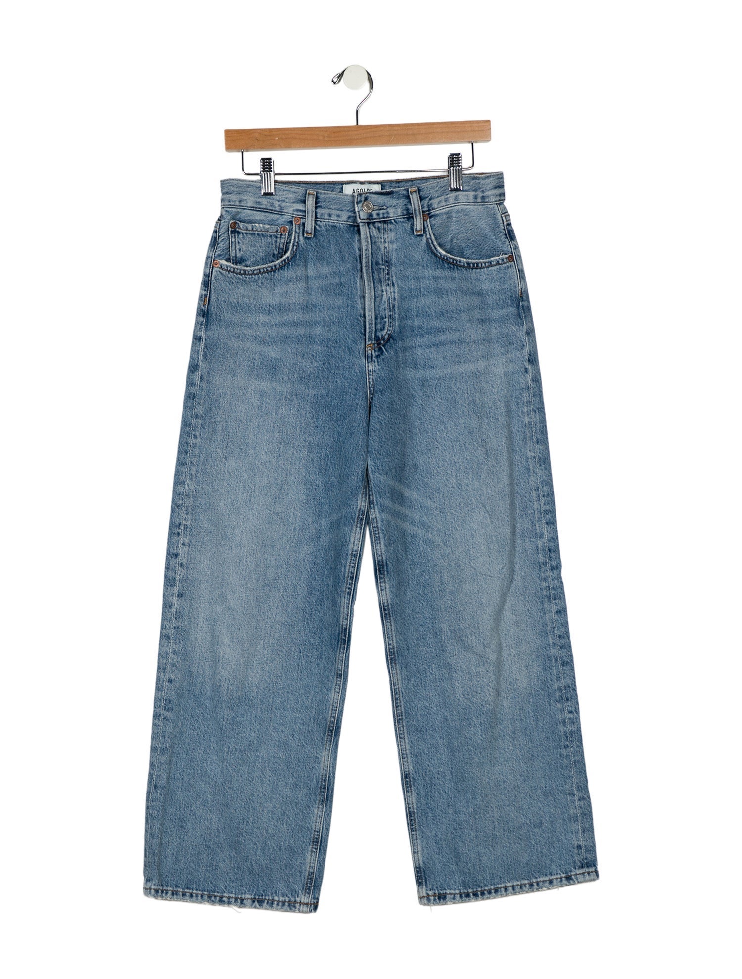 AGOLDE High-Rise Wide Leg Jeans