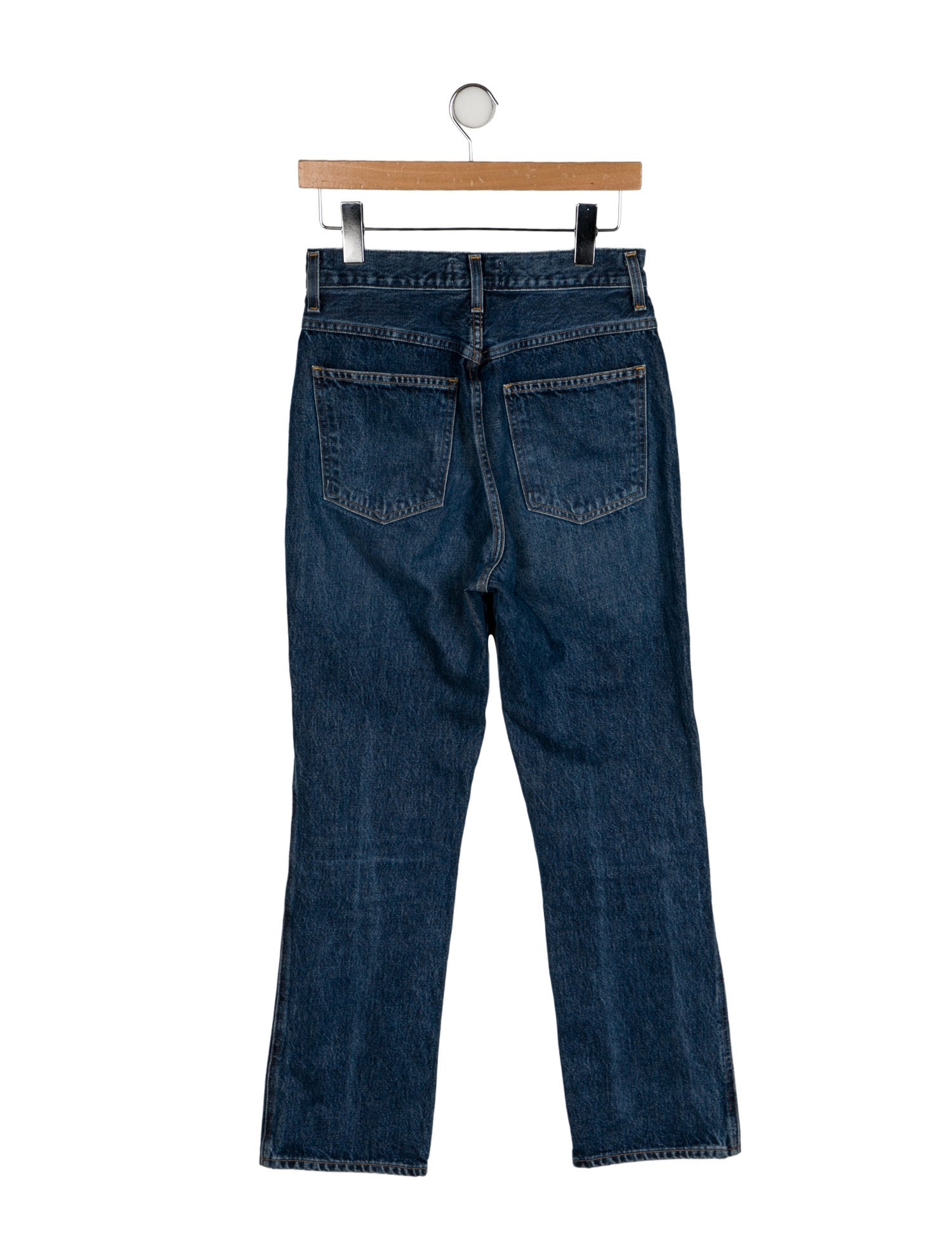 AGOLDE High-Rise Straight Leg Jeans
