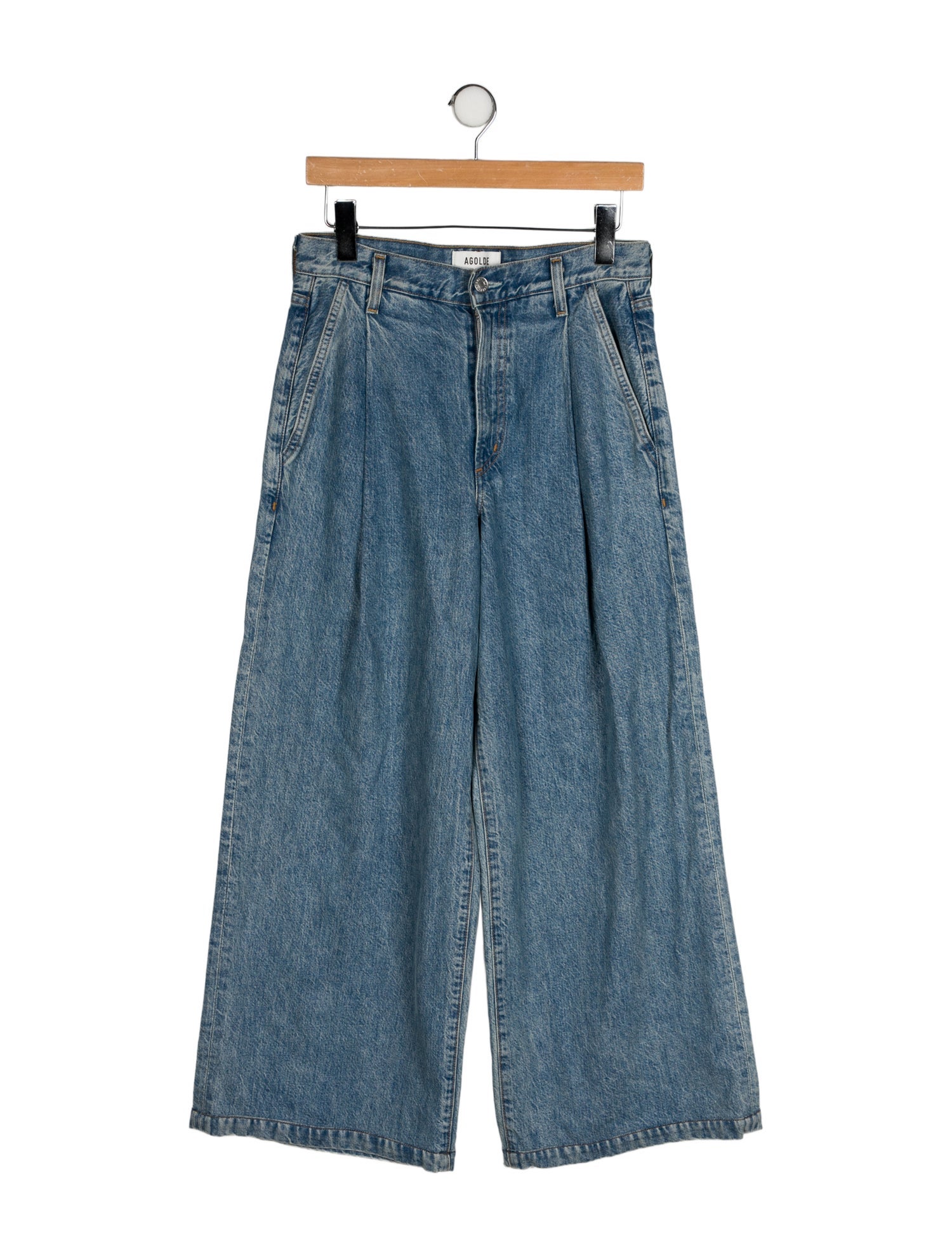 AGOLDE High-Rise Wide Leg Jeans