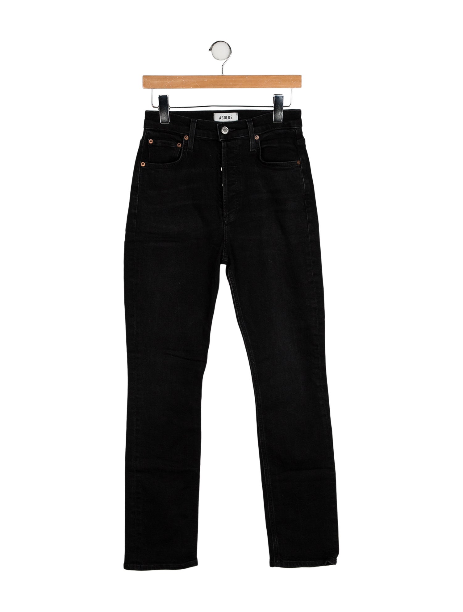 AGOLDE High-Rise Skinny Leg Jeans