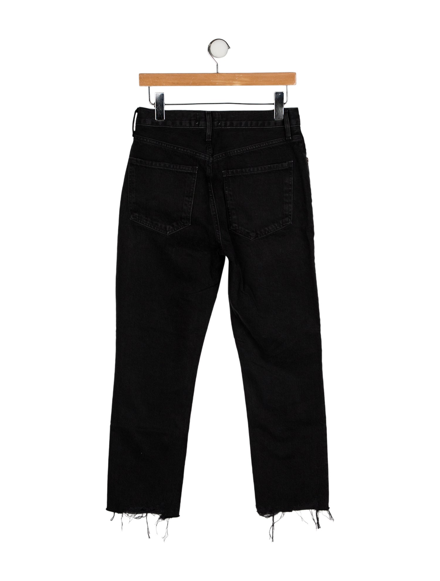 AGOLDE Mid-Rise Straight Leg Jeans