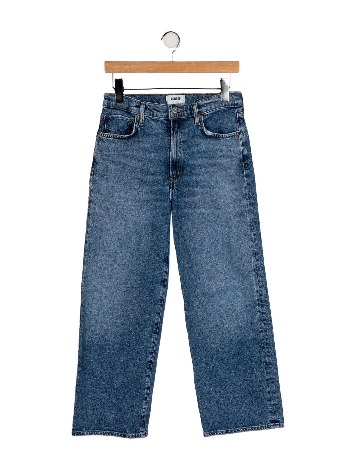 AGOLDE High-Rise Wide Leg Jeans