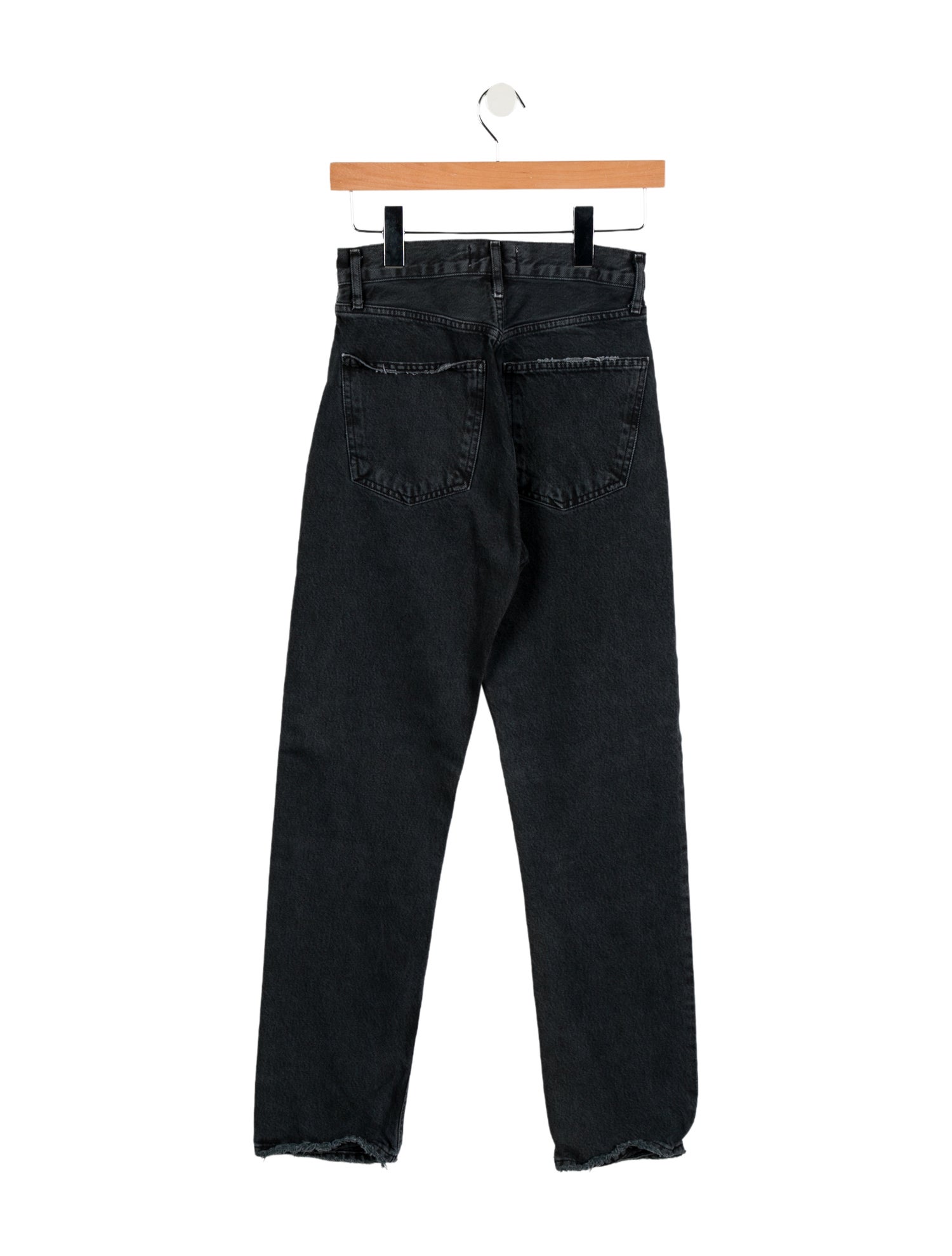AGOLDE High-Rise Straight Leg Jeans