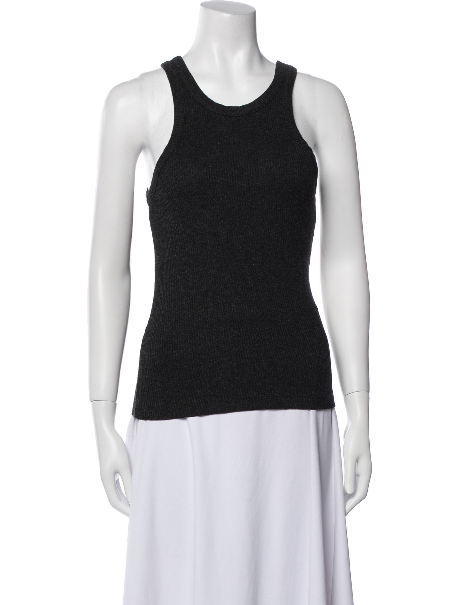 AGOLDE Scoop Neck Sleeveless Top