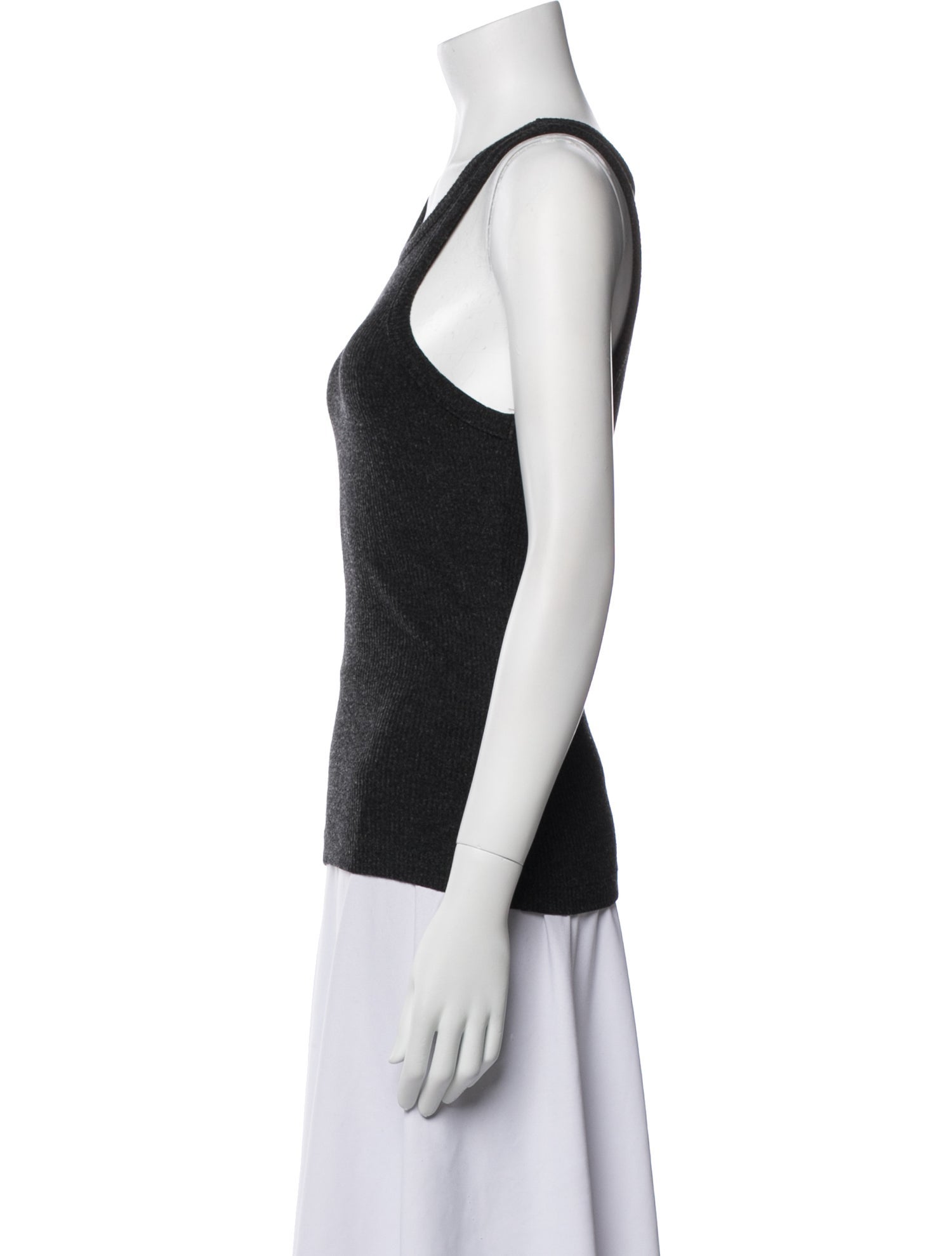 AGOLDE Scoop Neck Sleeveless Top