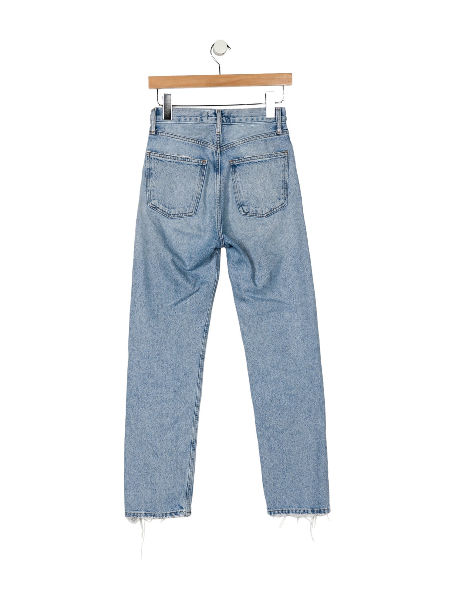 AGOLDE High-Rise Straight Leg Jeans