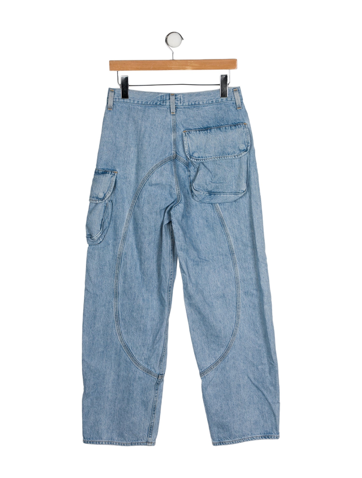 AGOLDE High-Rise Straight Leg Jeans