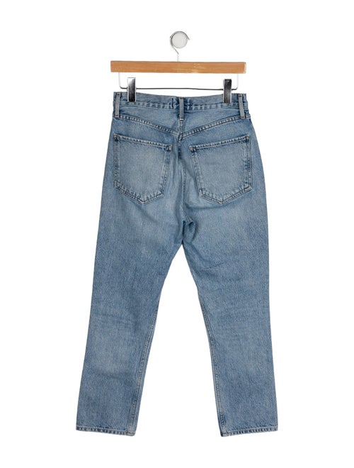 AGOLDE High-Rise Straight Leg Jeans