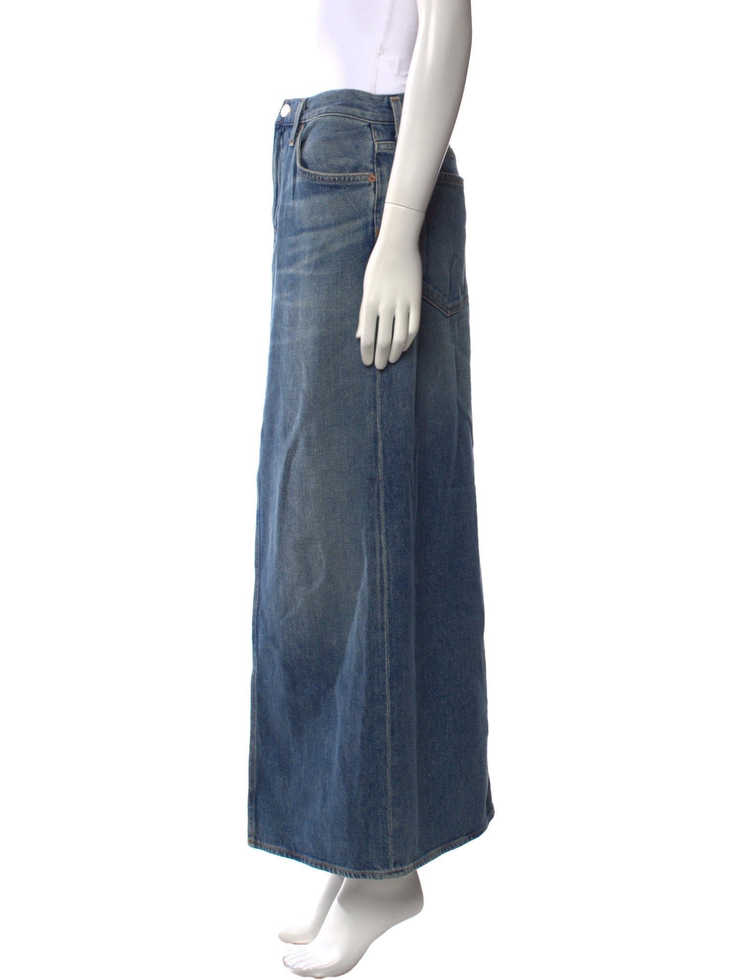 AGOLDE Midi Length Skirt