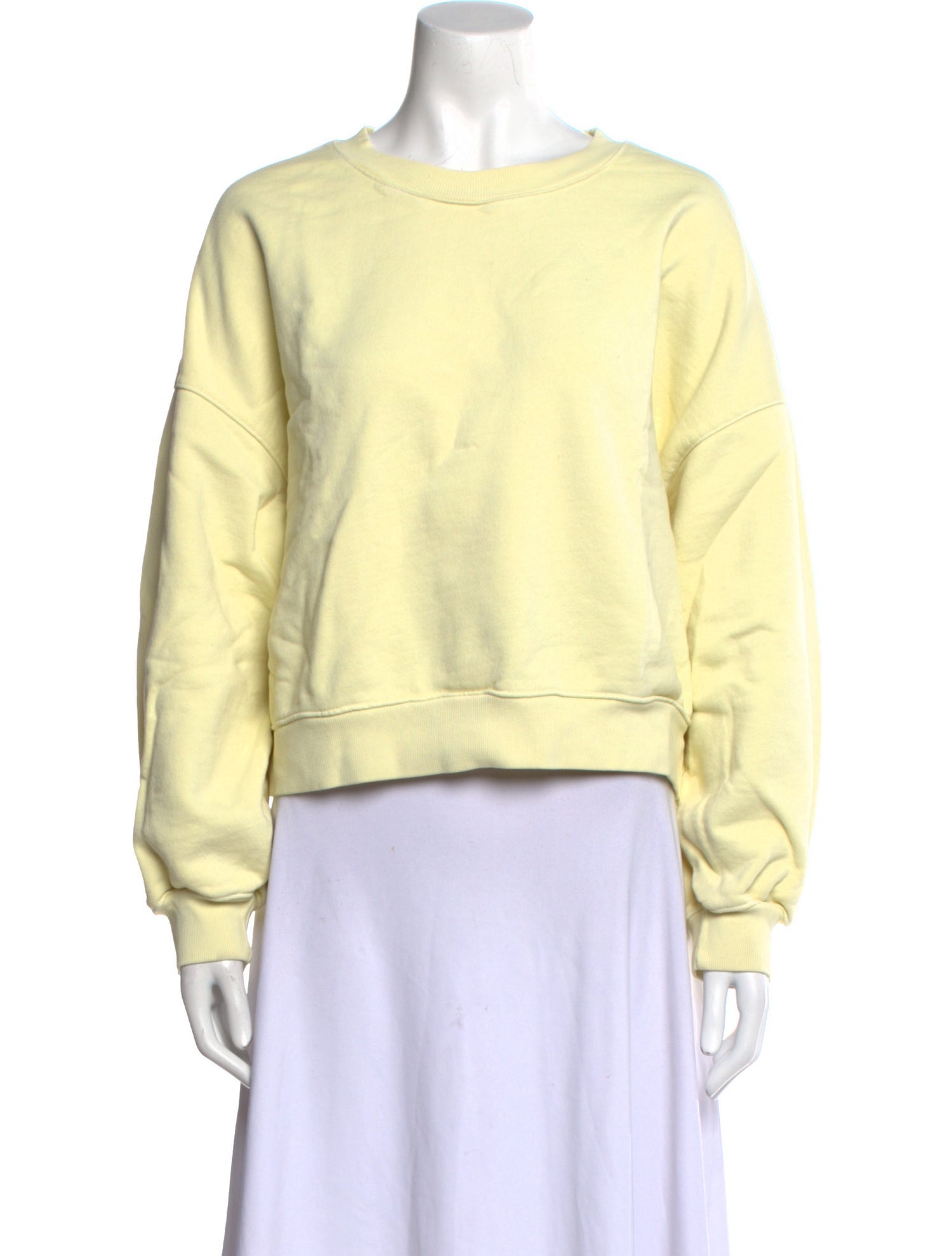 AGOLDE Crew Neck Long Sleeve Sweatshirt