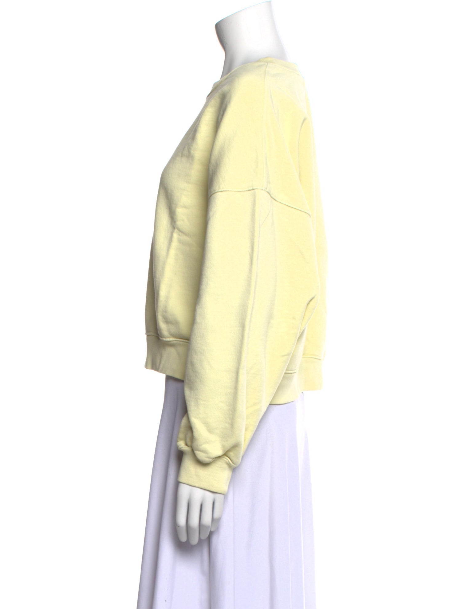 AGOLDE Crew Neck Long Sleeve Sweatshirt