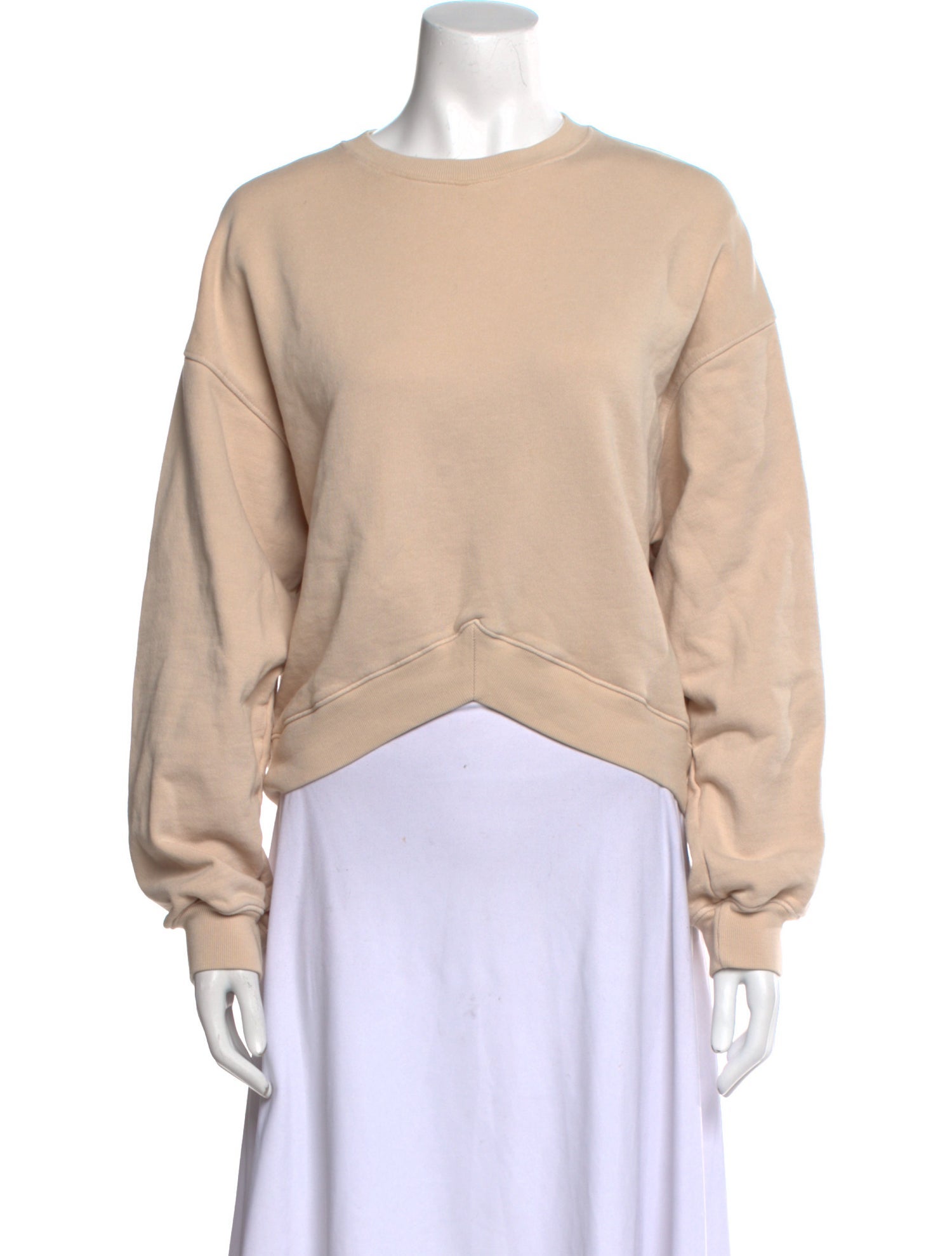 AGOLDE Crew Neck Long Sleeve Sweatshirt