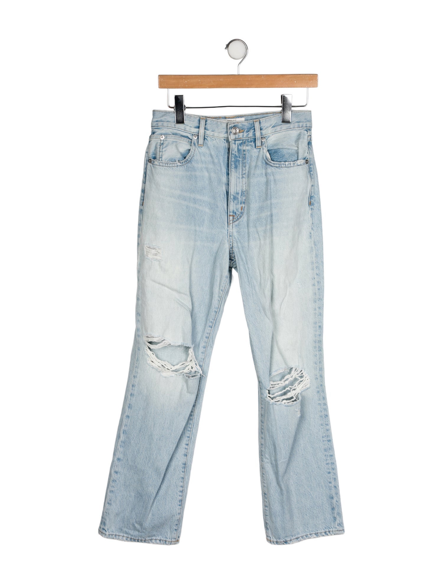 AGOLDE High-Rise Straight Leg Jeans