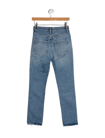 AGOLDE Mid-Rise Skinny Leg Jeans