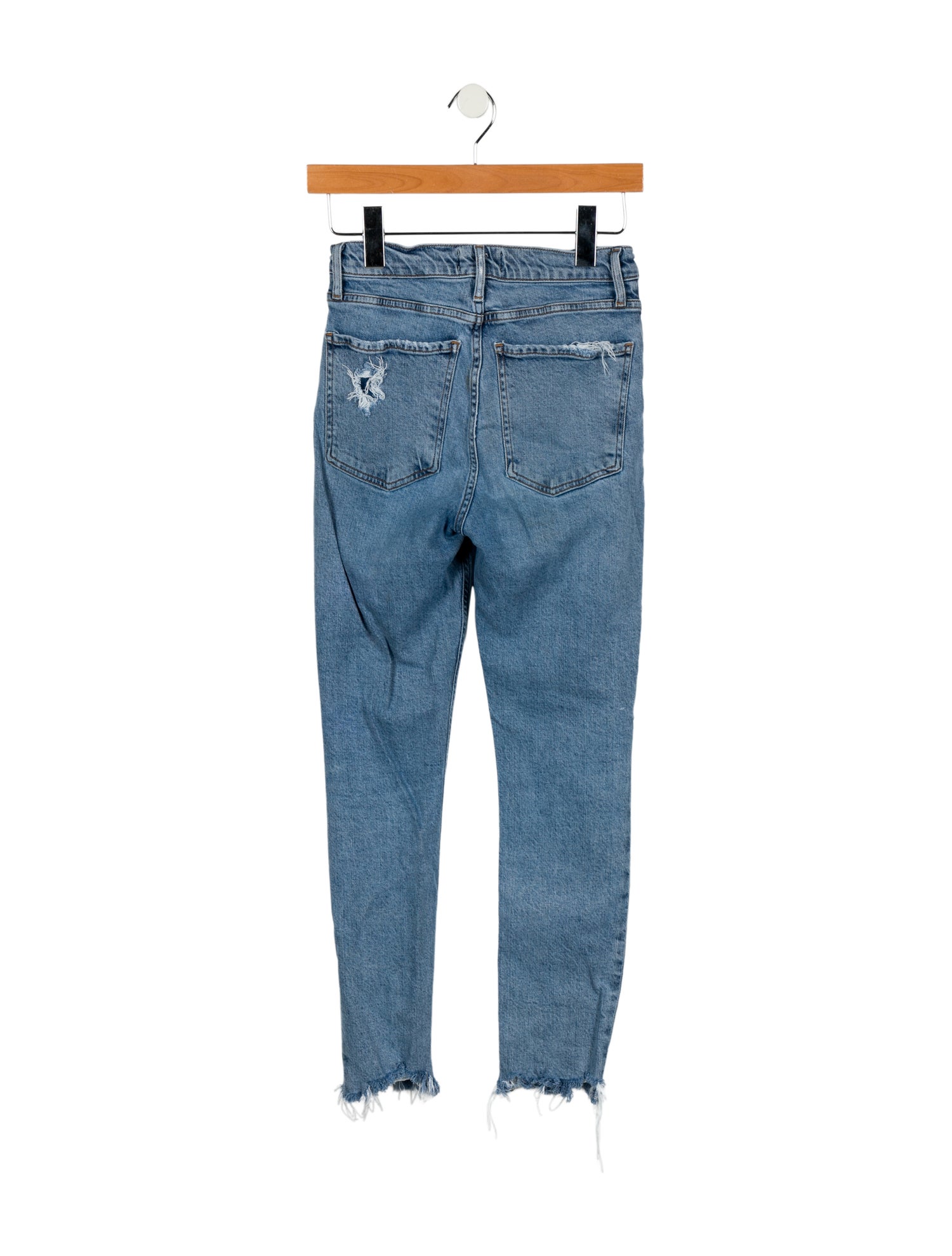 AGOLDE Mid-Rise Skinny Leg Jeans