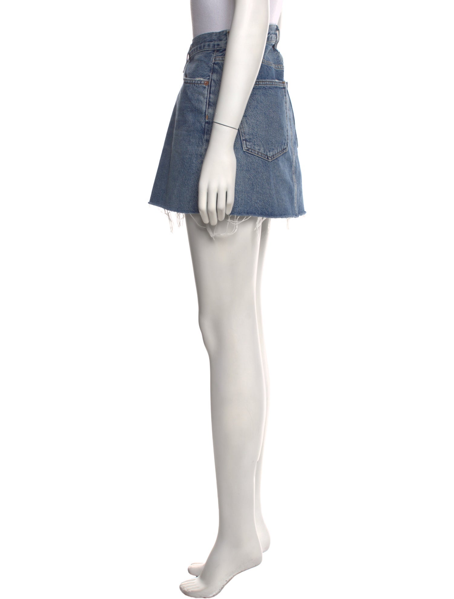 AGOLDE Distressed Accents Mini Skirt w/ Tags