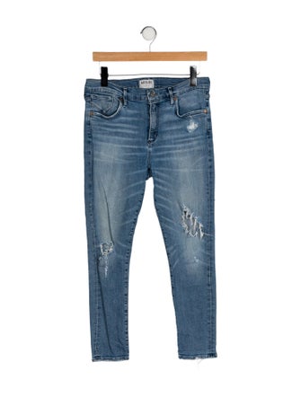 AGOLDE Mid-Rise Skinny Leg Jeans