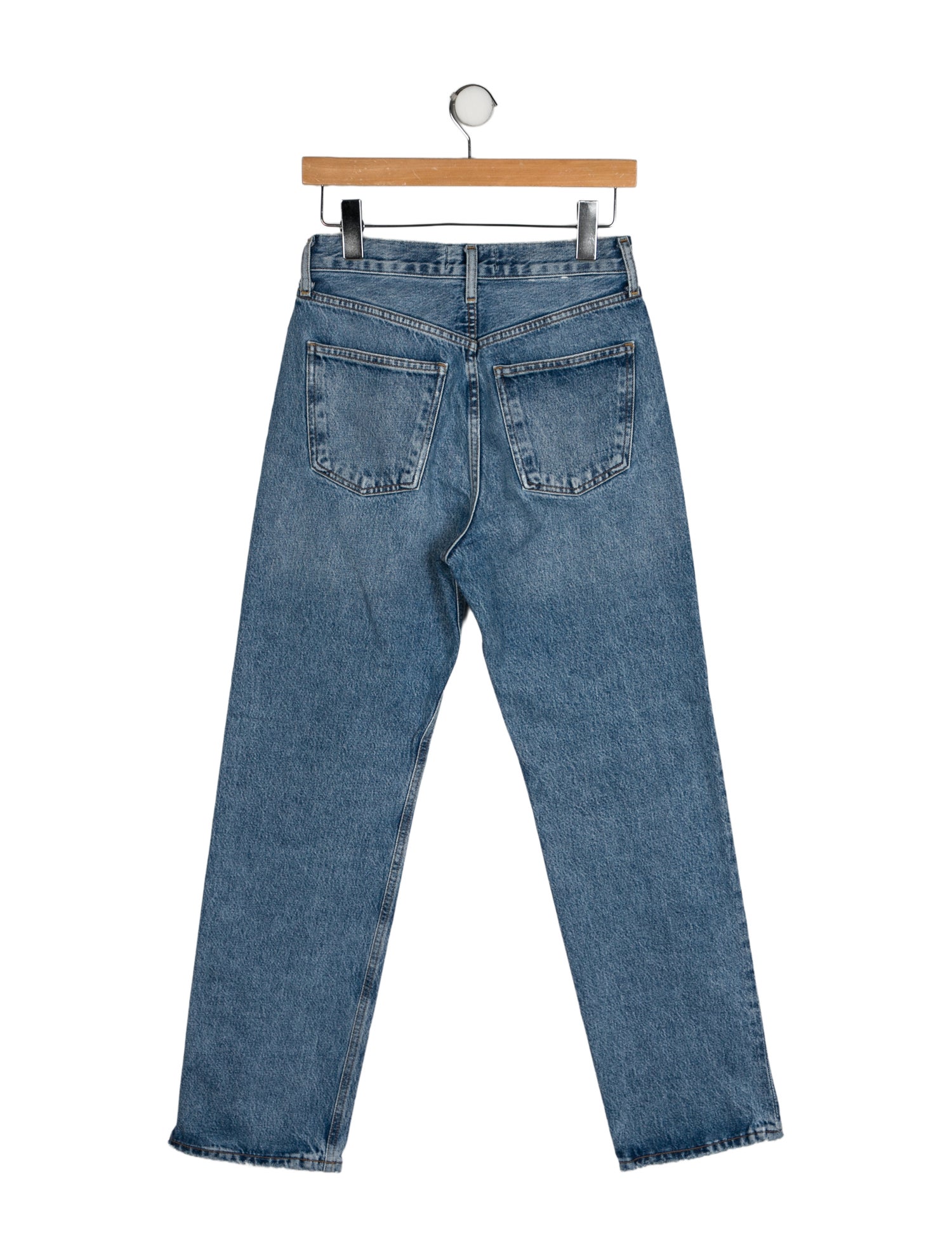 AGOLDE High-Rise Straight Leg Jeans